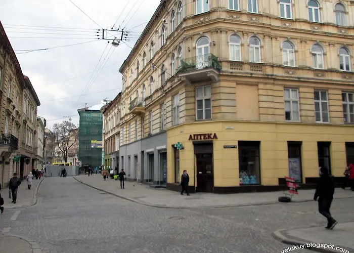 Apartament подобово в центрі на вулиці краківській 34 площа ринок сам центер міста львова Lwów
